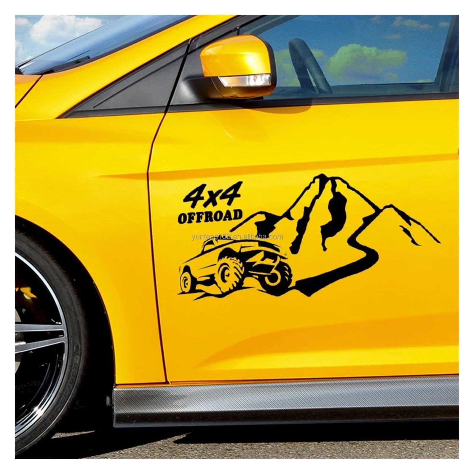 Off Road Racing Sticker 4x4 Off-Road Mountain Adventure Car Sticker in Software | Global Shopping